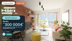 Studio àpd 300 000 € tvac 17% avec Pack cuisine et mobilier offert *
