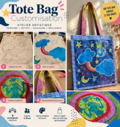 Tote bag graphique